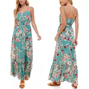 City Studios
Juniors Floral-Print Maxi Dress